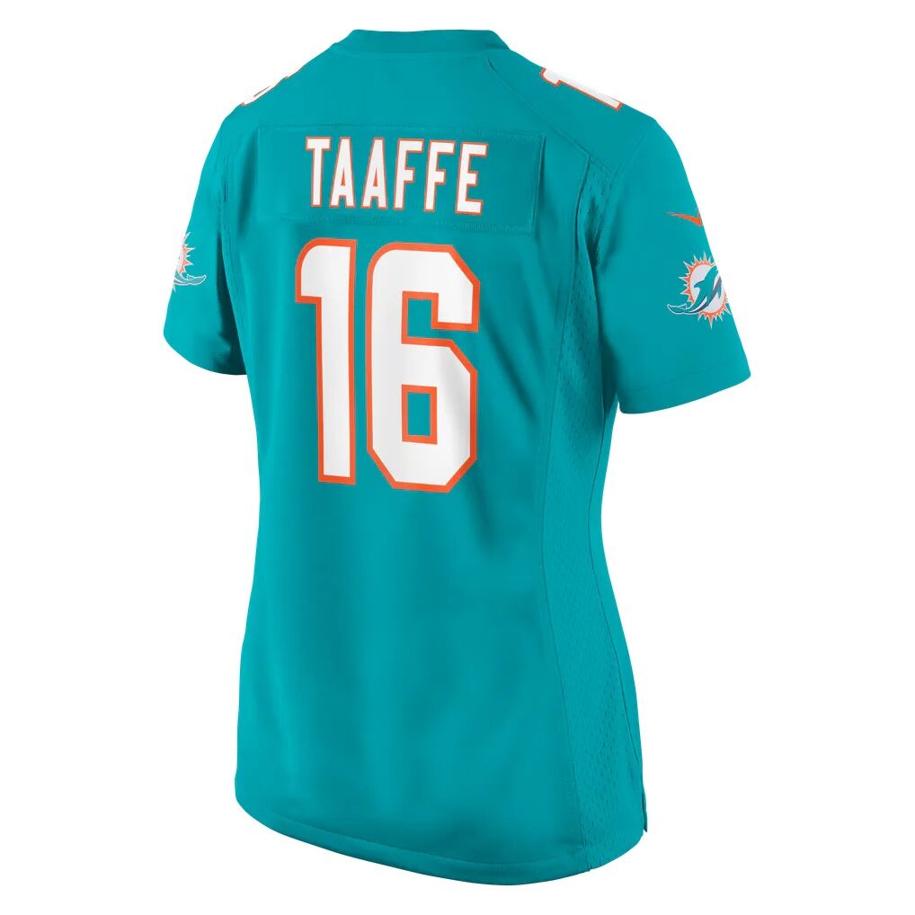 Michael Taaffe Miami Dolphins Nike Women's Team Game Jersey - Aqua