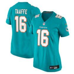 Michael Taaffe Miami Dolphins Nike Women's Team Game Jersey - - Front View