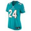 Marcellas Dial Jr. Miami Dolphins Nike Women's Team Game Jersey - - Alt1