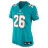 Carlos Washington Jr. Miami Dolphins Nike Women's Team Game Jersey - - Alt1