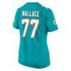 Caedan Wallace Miami Dolphins Nike Women's Team Game Jersey - - Alt2