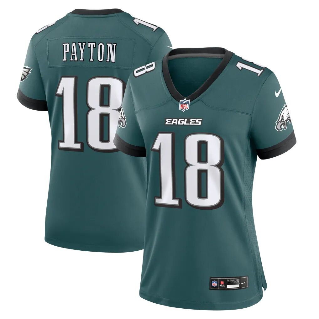 Cole Payton Philadelphia Eagles Nike Women's Team Game Jersey - Midnight Green