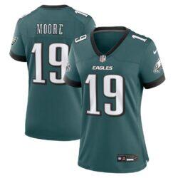 Elijah Moore Philadelphia Eagles Nike Women's Team Game Jersey - - Front View