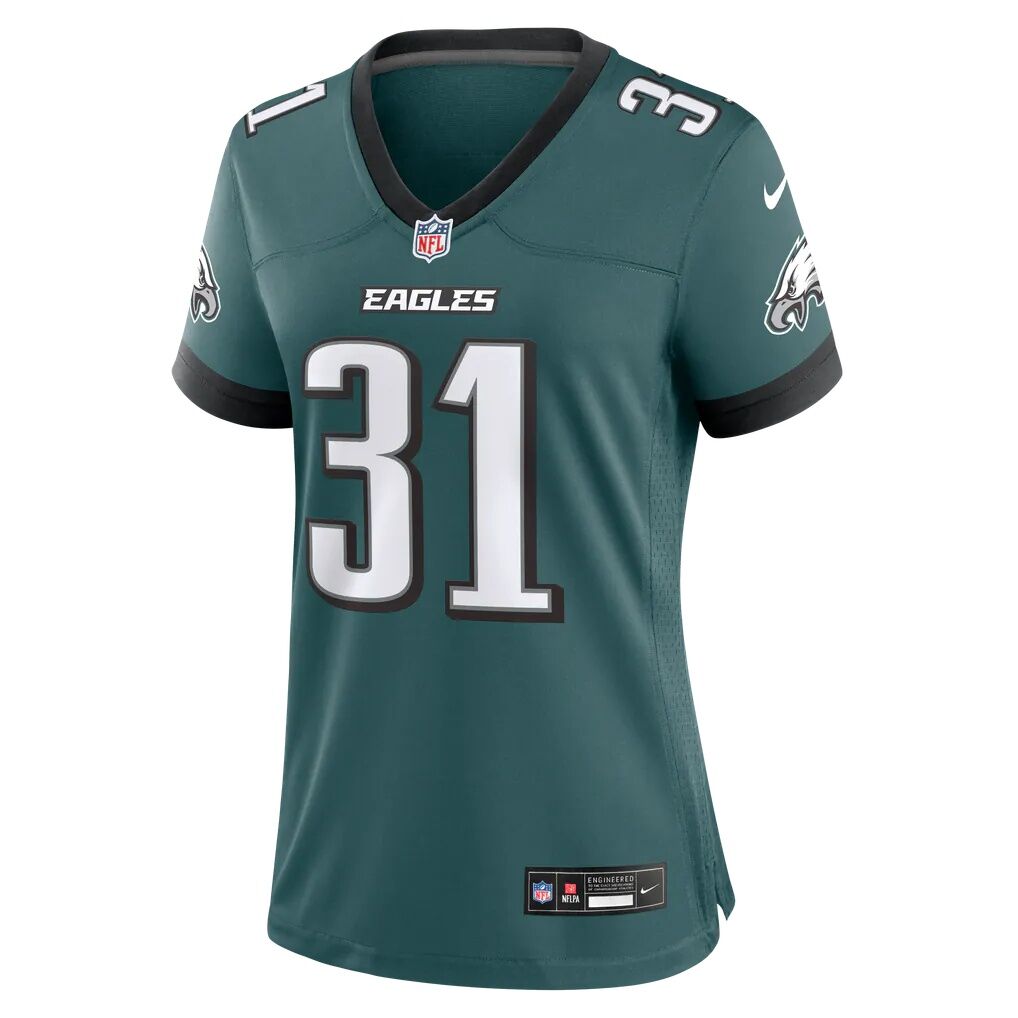 Jonathan Jones Philadelphia Eagles Nike Women's Team Game Jersey - Midnight Green