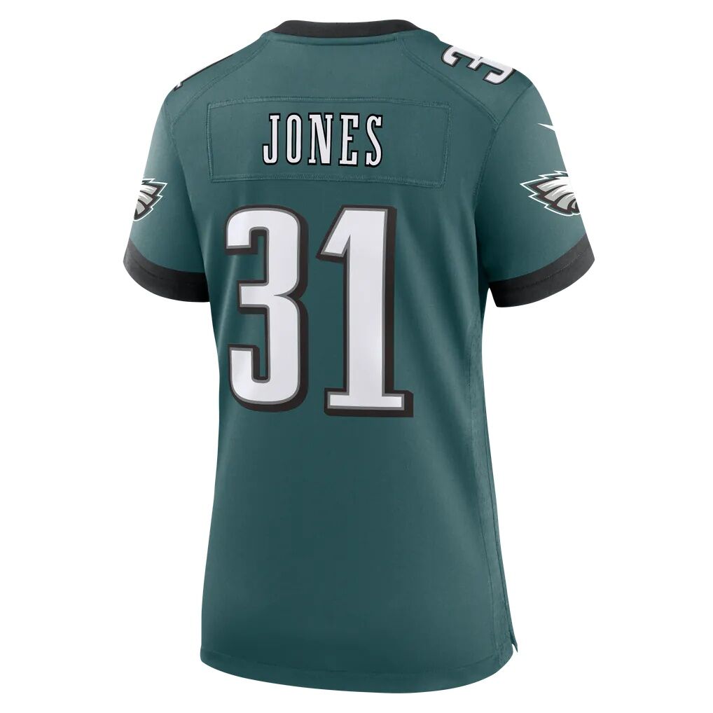 Jonathan Jones Philadelphia Eagles Nike Women's Team Game Jersey - Midnight Green