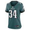 Carson Steele Philadelphia Eagles Nike Women's Team Game Jersey - - Alt1