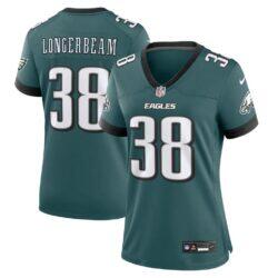 Robert Longerbeam Philadelphia Eagles Nike Women's Team Game Jersey - - Front View