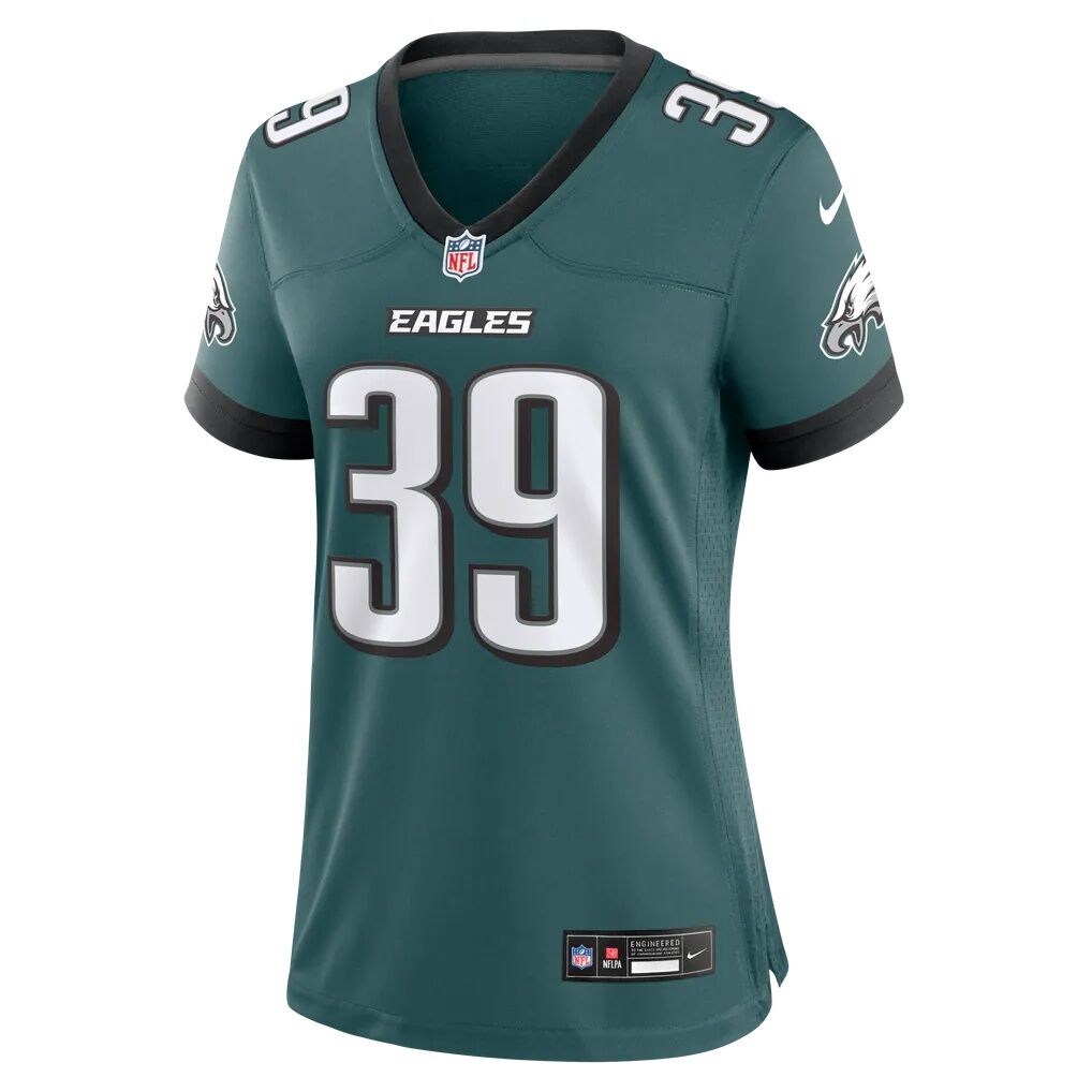 Dameon Pierce Philadelphia Eagles Nike Women's Team Game Jersey - Midnight Green