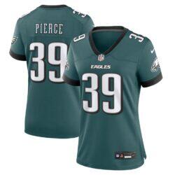Dameon Pierce Philadelphia Eagles Nike Women's Team Game Jersey - - Front View