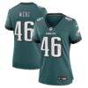 Joshua Weru Philadelphia Eagles Nike Women's Team Game Jersey - - Front View