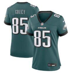 Britain Covey Philadelphia Eagles Nike Women's Team Game Jersey - - Front View