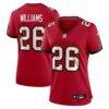 Xavier Williams Tampa Bay Buccaneers Nike Women's Team Game Jersey - Red - Front View