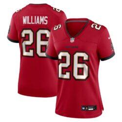 Xavier Williams Tampa Bay Buccaneers Nike Women's Team Game Jersey - Red - Front View
