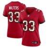 Silas Walters Tampa Bay Buccaneers Nike Women's Team Game Jersey - Red - Front View