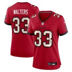 Silas Walters Tampa Bay Buccaneers Nike Women's Team Game Jersey - Red - Front View
