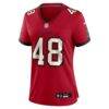 Javin Wright Tampa Bay Buccaneers Nike Women's Team Game Jersey - Red - Alt1