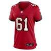 Henry Lutovsky Tampa Bay Buccaneers Nike Women's Team Game Jersey - Red - Alt1