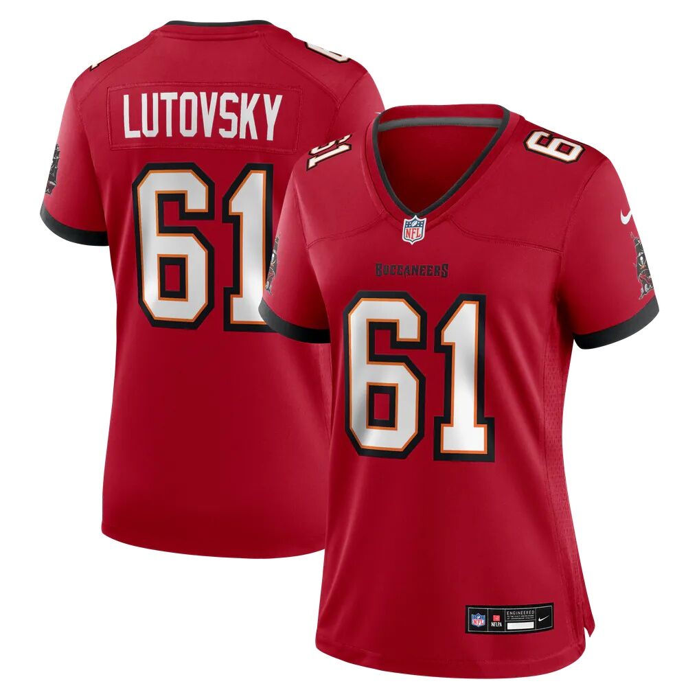 Henry Lutovsky Tampa Bay Buccaneers Nike Women's Team Game Jersey