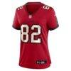 CJ Dippre Tampa Bay Buccaneers Nike Women's Team Game Jersey - Red - Alt1