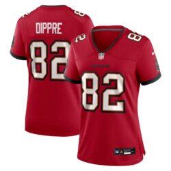 CJ Dippre Tampa Bay Buccaneers Nike Women's Team Game Jersey - Red - Front View