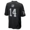 Matt Gay Las Vegas Raiders Nike Team Game Jersey - Black - Alt2