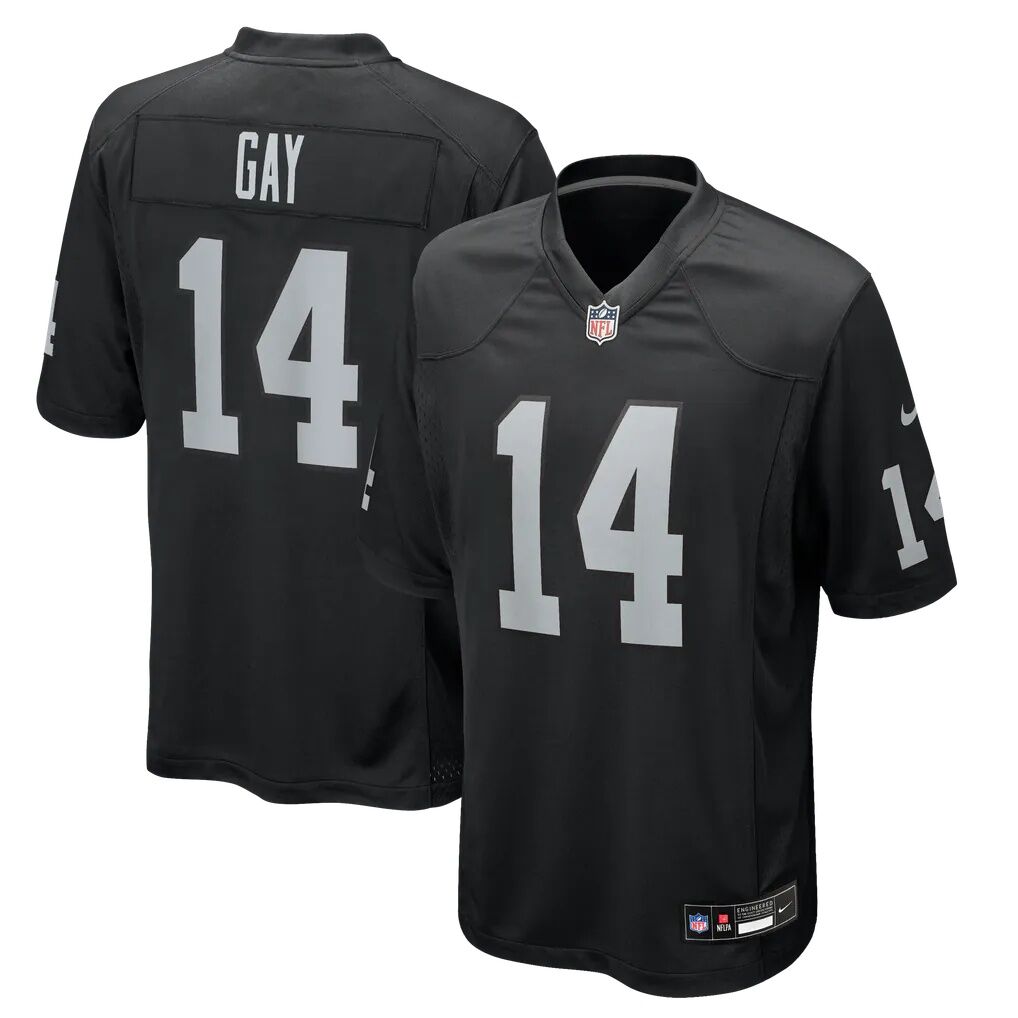 Matt Gay Las Vegas Raiders Nike Team Game Jersey