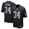 Connor Heyward Las Vegas Raiders Nike Team Game Jersey - Black - Front View