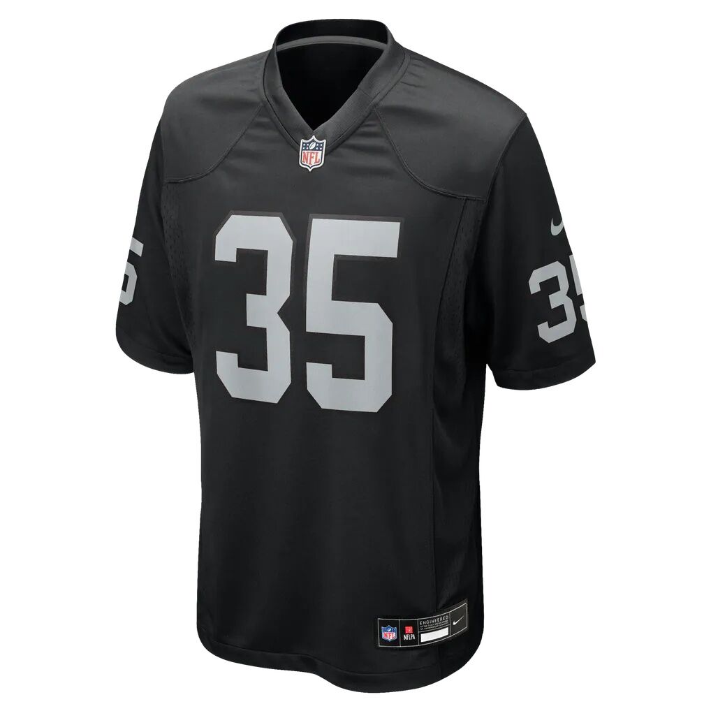 Hezekiah Masses Las Vegas Raiders Nike Team Game Jersey