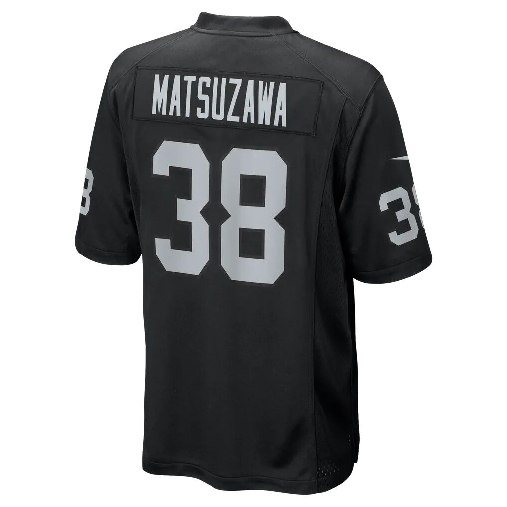 Kansei Matsuzawa Las Vegas Raiders Nike Team Game Jersey