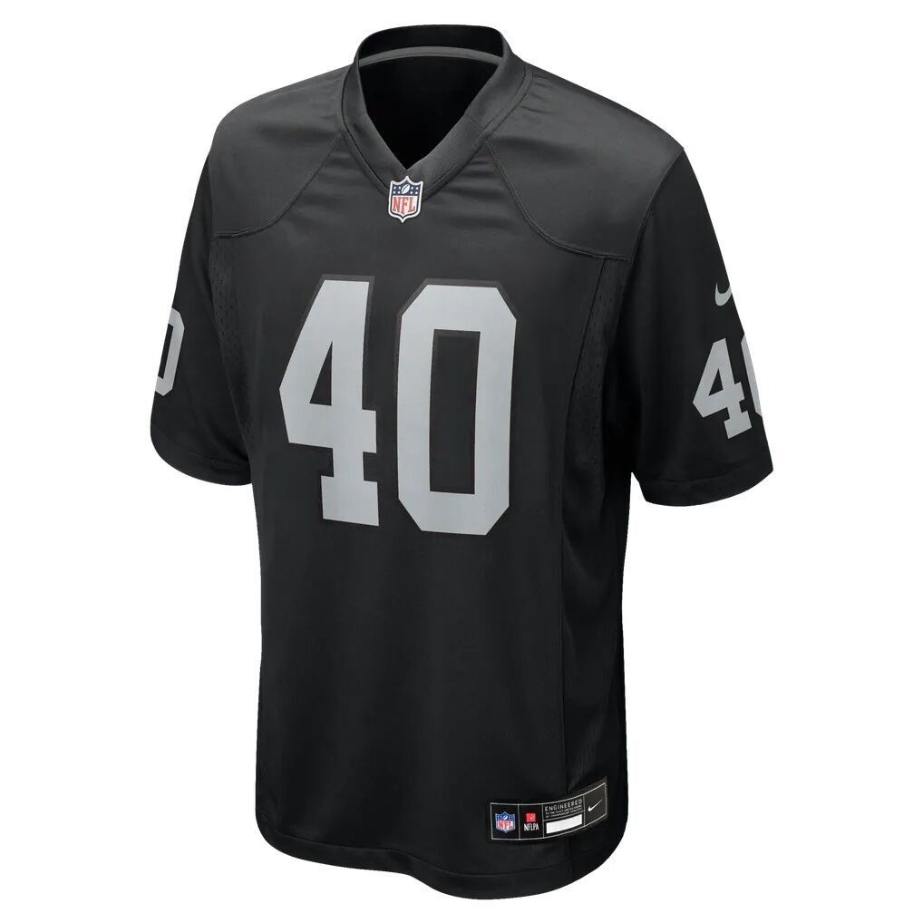 Devin Lafayette Las Vegas Raiders Nike Team Game Jersey
