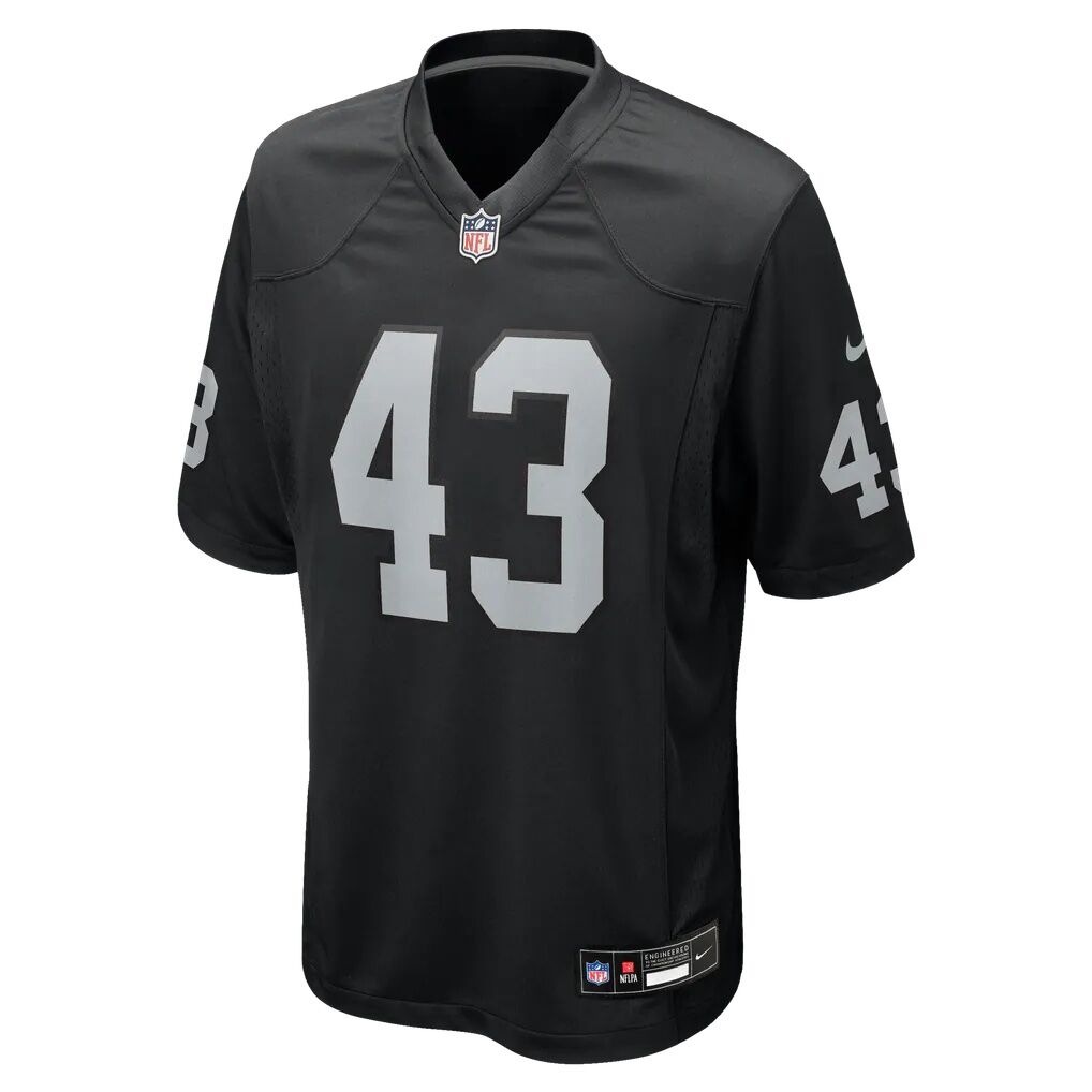 Dalton Johnson Las Vegas Raiders Nike Team Game Jersey