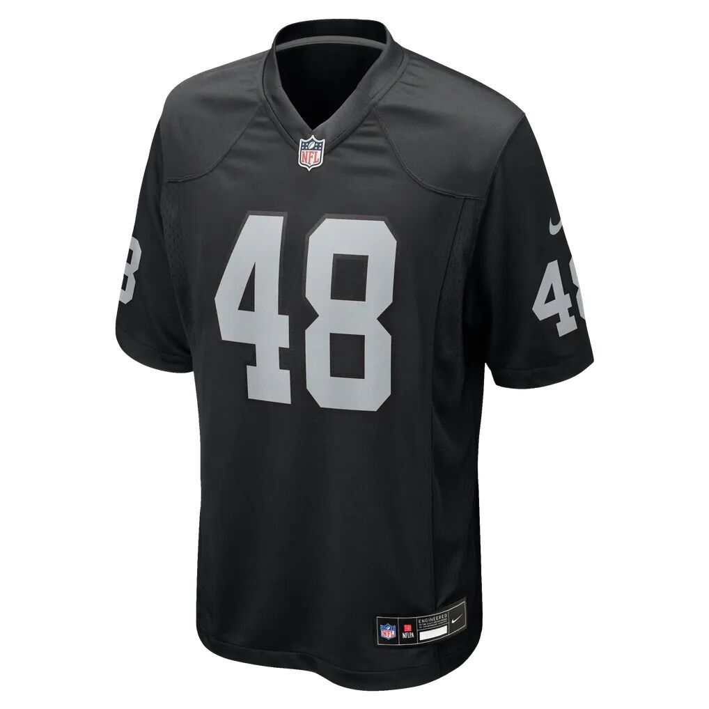 Cian Slone Las Vegas Raiders Nike Team Game Jersey