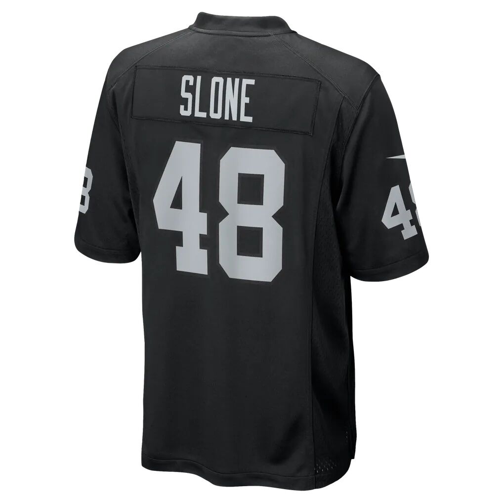 Cian Slone Las Vegas Raiders Nike Team Game Jersey
