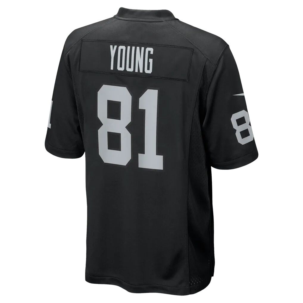 Dareke Young Las Vegas Raiders Nike Team Game Jersey