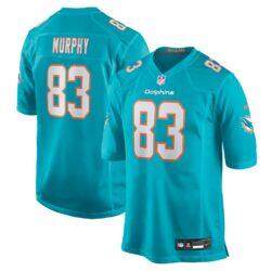 Caleb Murphy Miami Dolphins Nike Team Game Jersey - - Front View