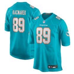 Will Kacmarek Miami Dolphins Nike Team Game Jersey - - Front View
