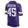 Max Bredeson Minnesota Vikings Nike Team Game Jersey - Purple - Alt2