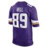 Dillon Bell Minnesota Vikings Nike Team Game Jersey - Purple - Alt2