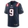 Corey Kiner New England Patriots Nike Team Game Jersey - Navy - Alt1