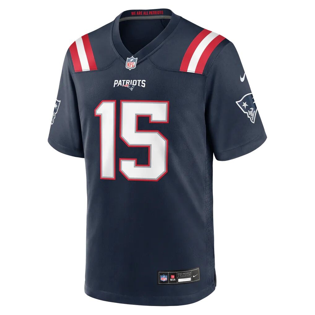 Behren Morton New England Patriots Nike Team Game Jersey
