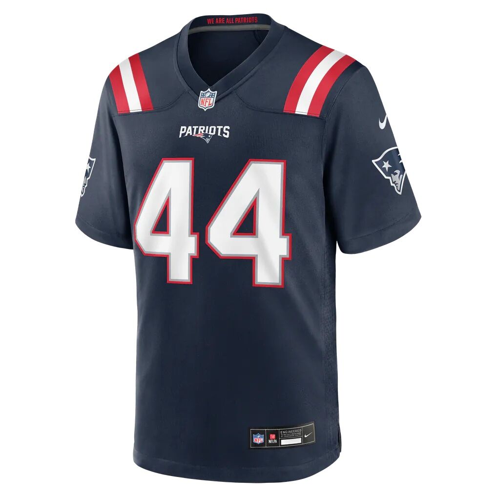 Reggie Gilliam New England Patriots Nike Team Game Jersey