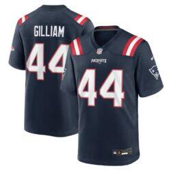 Reggie Gilliam New England Patriots Nike Team Game Jersey - Navy - Front View