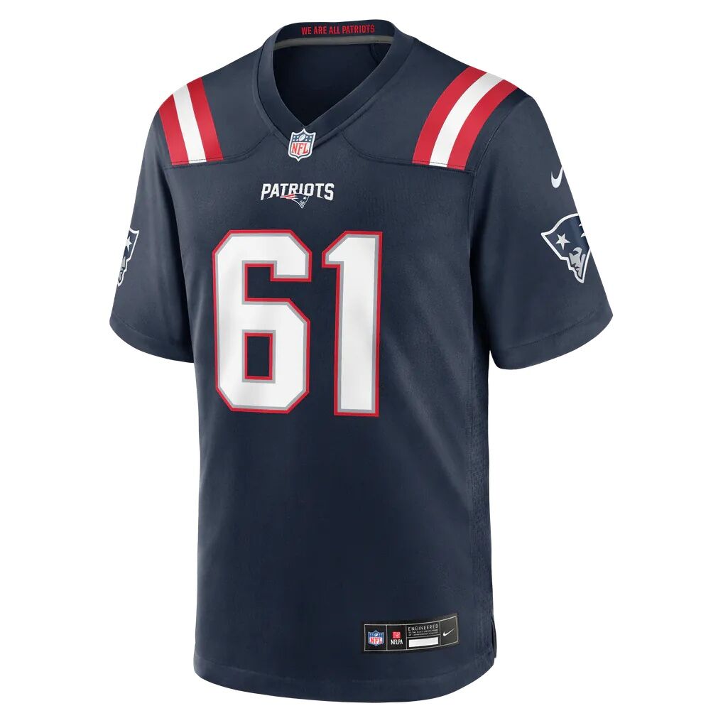 Lorenz Metz New England Patriots Nike Team Game Jersey