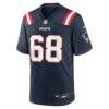 Dametrious Crownover New England Patriots Nike Team Game Jersey - Navy - Alt1