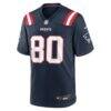 Shane Zylstra New England Patriots Nike Team Game Jersey - Navy - Alt1