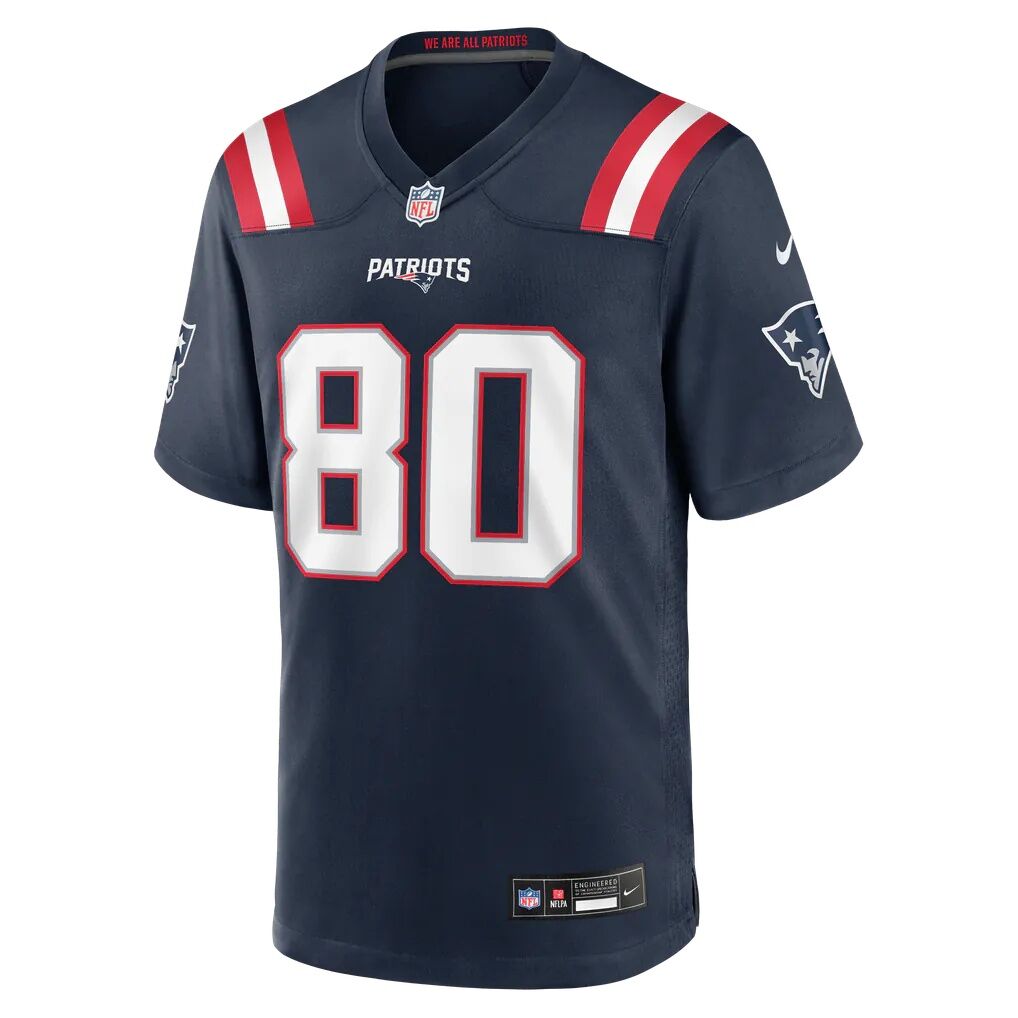 Shane Zylstra New England Patriots Nike Team Game Jersey