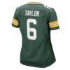 Tyrod Taylor Green Bay Packers Nike Women's Team Game Jersey - Green - Alt2
