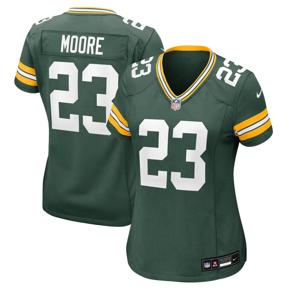 Skyy Moore Green Bay Packers Nike Women's Team Game Jersey