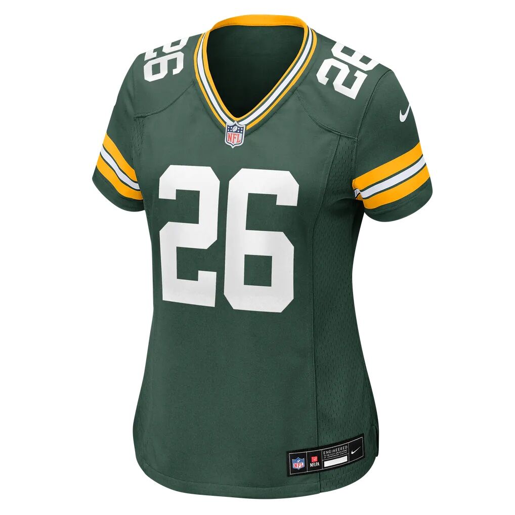 Kaleb Johnson Green Bay Packers Nike Women's Team Game Jersey