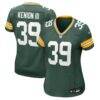 Murvin Kenion III Green Bay Packers Nike Women's Team Game Jersey - Green - Front View